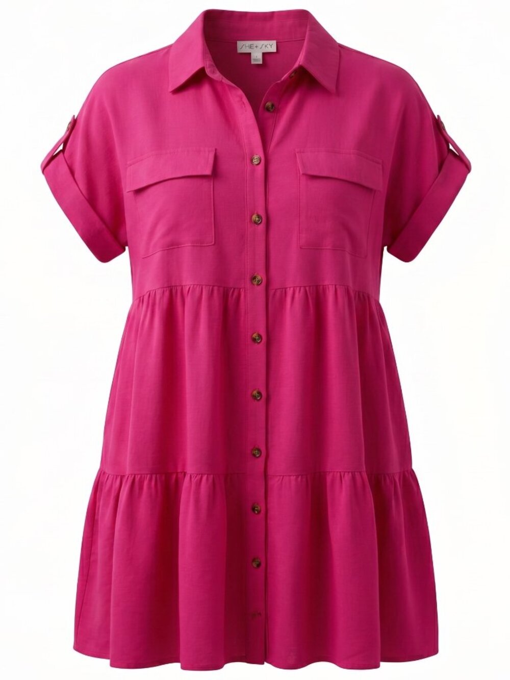She and Sky Pink Dress